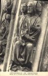 CPA Cathedrale de Chartres Detail de la Creation Portail Nord XIII siecle 