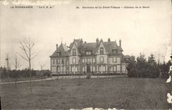 CPA La Normadie Environs de la Ferte Vidame Chateau de la Barre 