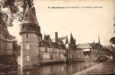 CPA Maintenon Eure et Loir Le Chateau cote est 