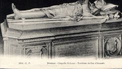 CPA Dreux Chapelle St Louis Tombeau du Duc d'Aumale 