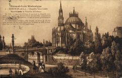 CPA Eure et Loir Historique Dreux E et L Chapelle Saint Louis Sepulture de la Famille d'Orleans 