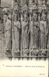 CPA Cathedrale de Chartres Details du Porche du Portail sud 