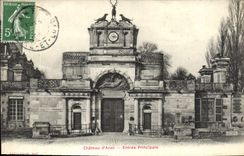 CPA Chateau d'Anet Entree Principale 