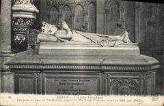 CPA Dreux Chapelle Saint Louis 