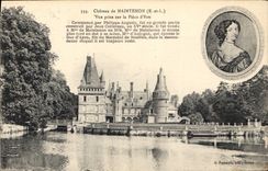 CPA Chateau de Maintenon E et L vue prise sur la Piece d'Eau 