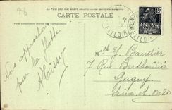 CPA Chateau de Maintenon E et L vue prise sur la Piece d'Eau