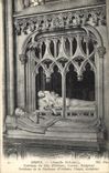 CPA Dreux Chapelle St Louis Tombeau du Duc d'Orleans Coyson Sculpteur Tombeau de la Duchesse d'Orlea