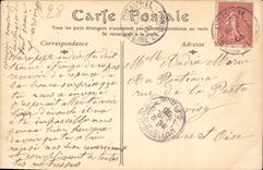 CPA Cathedrale de Chartres La Vierge du Pilier 