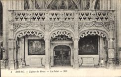 CPA Bourg Eglise de Brou Le Jube 