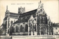 CPA Bourg Eglise de Brou Ensemble 1 