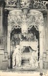 CPA Bourg Eglise de Brou Detail du Retable de la Chapelle de la Vierge la Visitation XVI siecle 