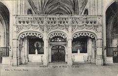 CPA Bourg Eglise de Brou Le Jube 