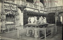 CPA Bourg Eglise de Brou Le Choeur 