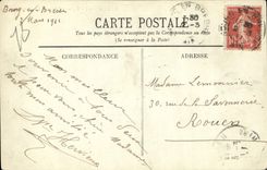 CPA Bourg Eglise de Brou Le Choeur