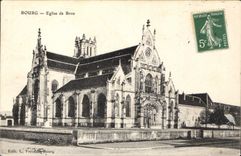 CPA Bourg Eglise de Brou 