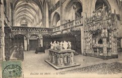 CPA Eglise de Brou Le Choeur 