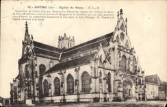 CPA Bourg Ain Eglise de Brou 