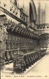 CPA Bourg Eglise de Brou Les Stalles du Choeur 