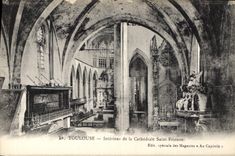 CPA Toulouse Interieur de la Cathedrale Saint Etienne 