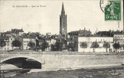 CPA Toulouse Quai de Tounis 