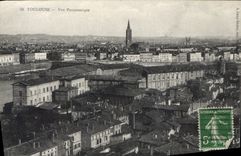 CPA Toulouse Vue panoramique 