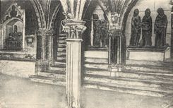 CPA Insigne Basilique Saint Sernin de Toulouse Crypte des corps Saints 