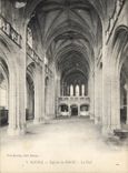 CPA Bourg Eglise de Brou la Nef 