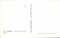 CPA Bourg Eglise de Brou XVI siecle 