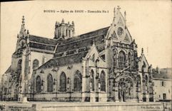 CPA Bourg Eglise de Brou Ensemble 1 