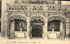 CPA Bourg Eglise de Brou Le Jube 