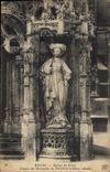 CPA Bourg Eglise de brou Figure de Mausolee de Philibert le Beau detail 
