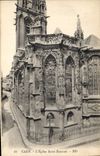 CPA Caen L'Eglise Saint Sauveur 