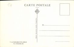 CPA La Basilique de Lisieux Vue d'Ensemble A 