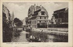 CPA Strasbourg Quai de la Petite France 