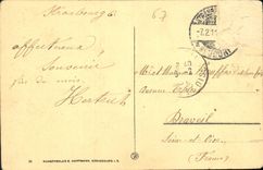 CPA Les Cigognes a Strasbourg 