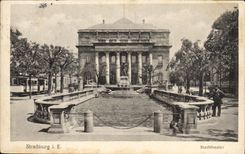 CPA Strassburg Stadttheater 
