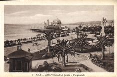 CPA Nice Jetee Promenade et Jardin Vue generale 