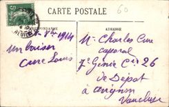 CPA Pierrefonds Le Chateau L'Etang et la Gare 