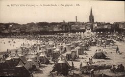 CPA Royan Cote d'Argent La Grande Couche Vue generale 