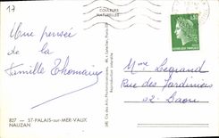 CPA St Palais sur Mer Vaux Nauzan 
