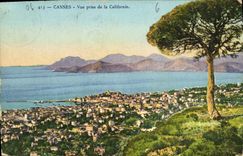 CPA Cannes vue prise de la Californie 