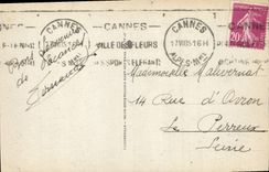 CPA Cannes Les Mouettes 