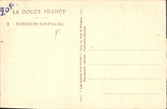 CPA La Douce France Gorges du Loup A M 