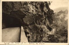 CPA La Douce France Gorges du Loup A M Entree du Tunnel 