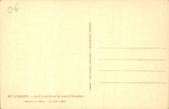 CPA Cannes La Croisette et le mont Chevalier