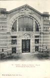 CPA Nancy Maison du Peuple facade Sculptures de Victor Prouve 