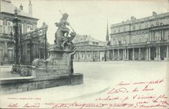 CPA Nancy Hemicycle de la Carriere et Palais du Gouvernement 