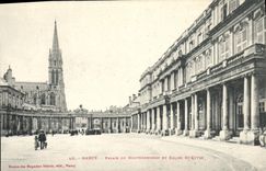CPA Nancy Palais du Gouvernement et Eglise St Epvre 