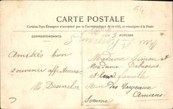 CPA La Lorraine illustree Nancy Statue de Thiers au piedestal l'Histoire ecrit sur ses tablettes 1er