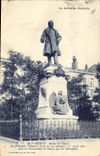 CPA La Lorraine illustree Nancy Statue de Thiers au piedestal l'Histoire ecrit sur ses tablettes 1er